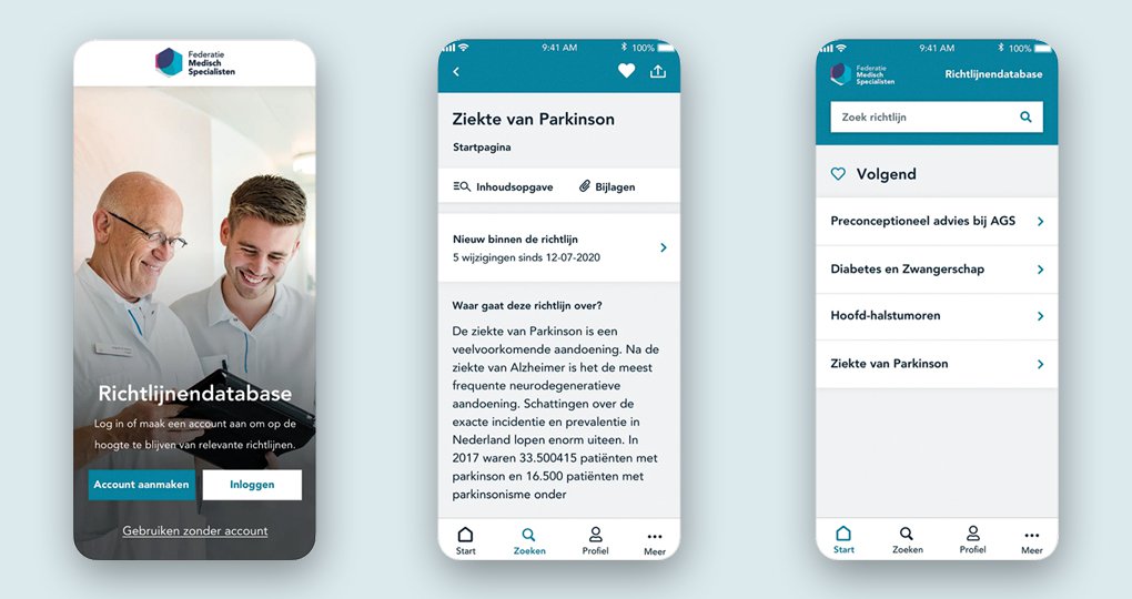 Richtlijnendatabase, app 2022