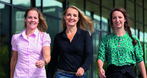 Corina van den Hurk, Annemarie Becker, Iris Walraven 2019