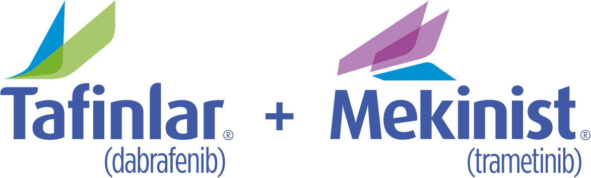 Tafinlar (dabrafenib) + Mekinist (trametinib) logo's